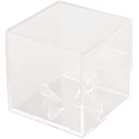 CUHAWUDBA AcríLico 9 Pulgadas Caja de BéIsbol Pantalla Pelota de Tenis Estuche Transparente para Souvenir Caja de…